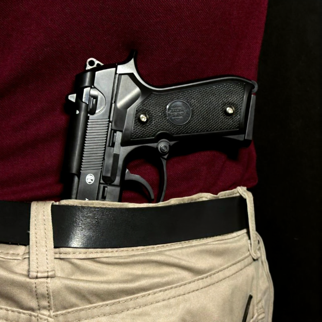 Black M92 Beretta Airsoft Toy Gun | Realistic Design Safe Fun For Play