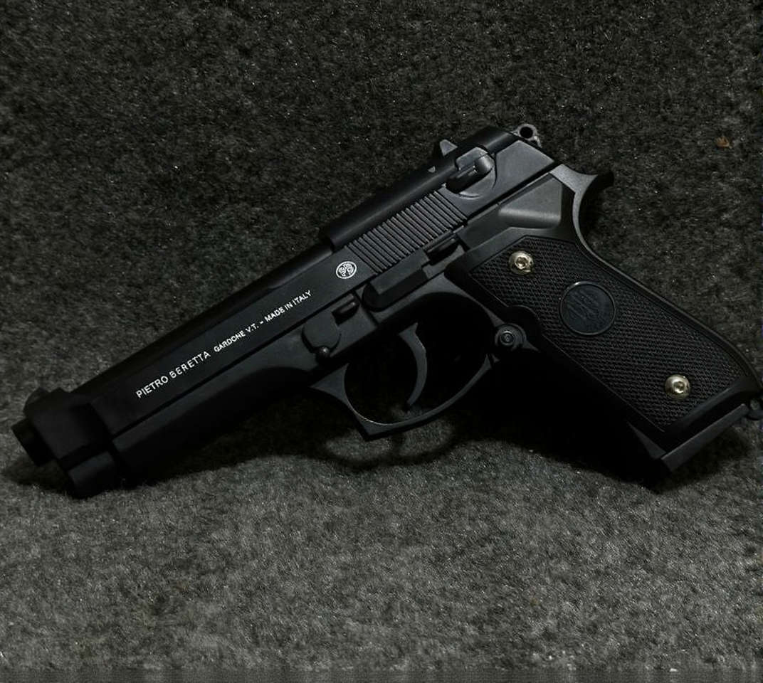 Black M92 Beretta Airsoft Toy Gun | Realistic Design Safe Fun For Play