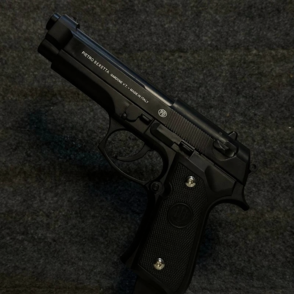 Black M92 Beretta Airsoft Toy Gun | Realistic Design Safe Fun For Play