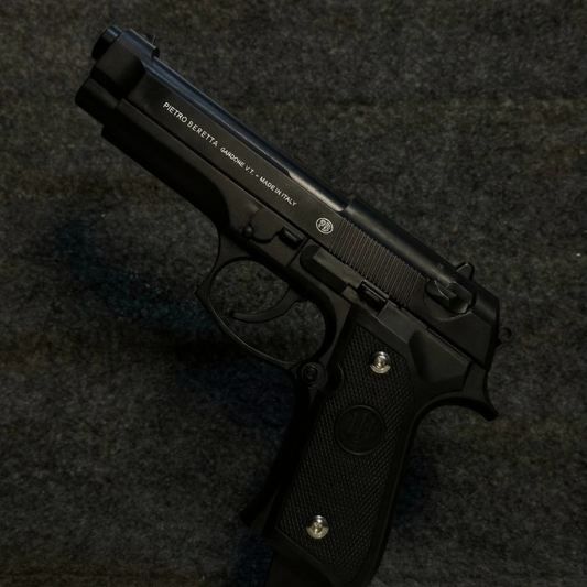 Black M92 Beretta Airsoft Toy Gun | Realistic Design Safe Fun For Play